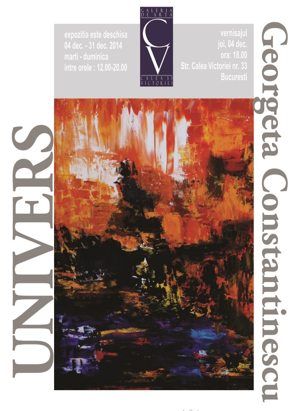 AFIS Vernisaj expozitie pictura UNIVERS  Georgeta  Constantinescu