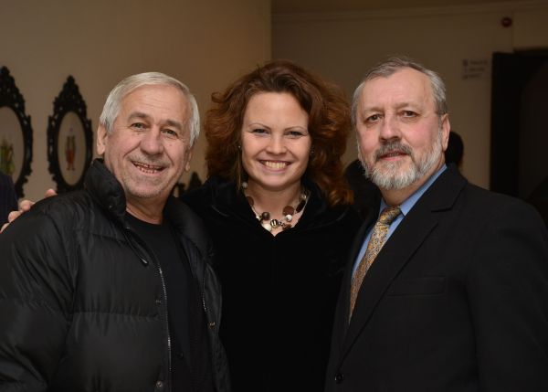George Mihaita, Oana Georgescu, Aurel V. Zgheran,  Bucuresti, Opera Comica pentru Copii, 13 februarie 2015 (foto Sebastian  Oros)